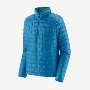 Patagonia Mens Nano Puff Jacket Medium in Anacapa Blue